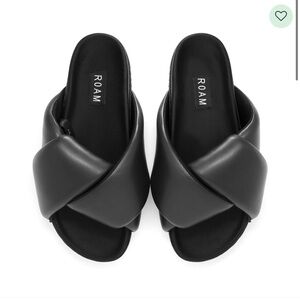 Foldy Puffy Roam Slides | size 8